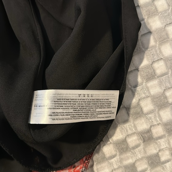 Primary Black and Pink Floral Long Sleeve Dress NWT - Picture 9 of 11